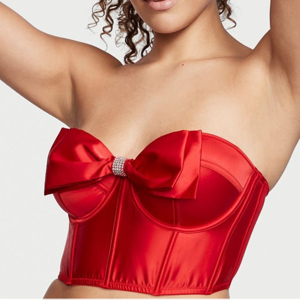 Victoria's secret bow corset